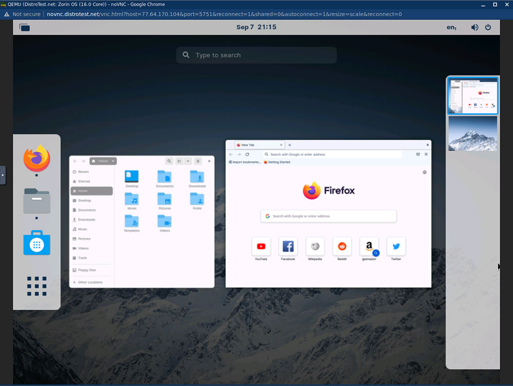Zorin Ubuntu-like desktop layout