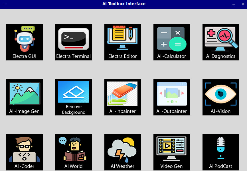 LinDoz 2025 AI Toolbox Interface
